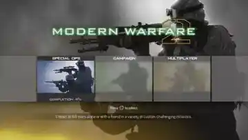 Call of Duty - Modern Warfare 2 (USA) (v1.14) (BLUS30377) (Disc) (Update) screen shot title